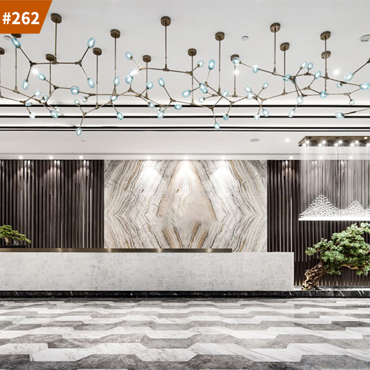 modern crystal led light ceiling