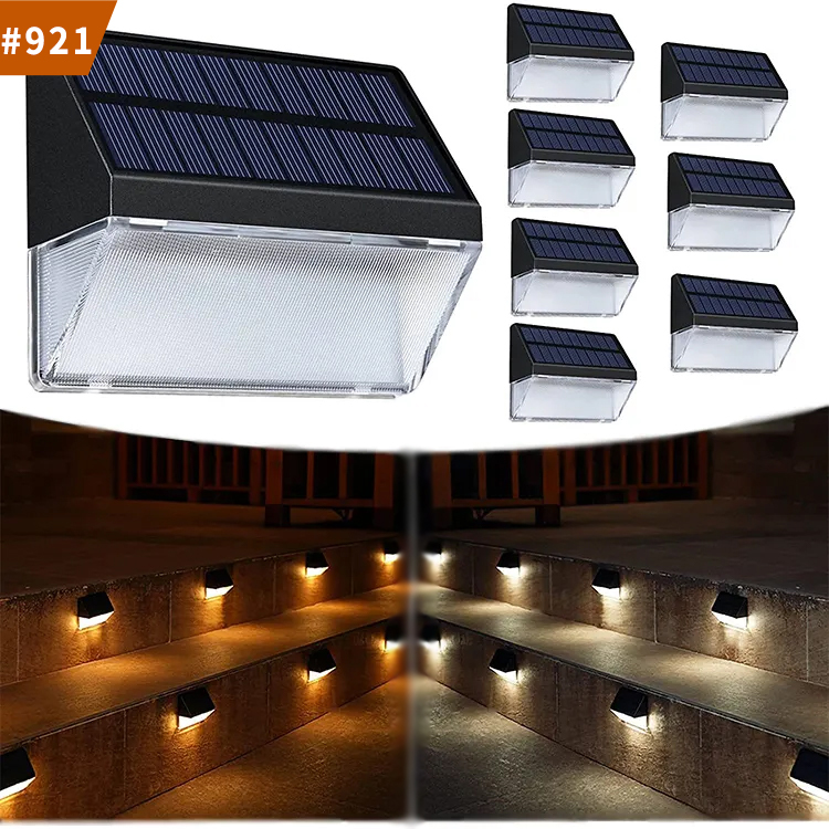 solar garden lights fence