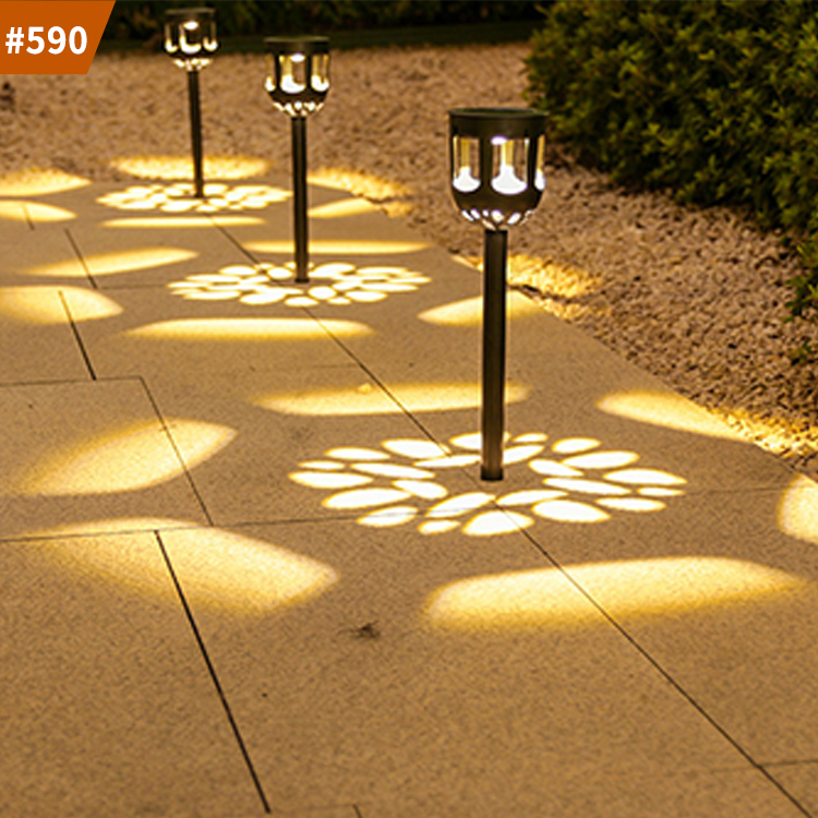 outdoor solar garden light
