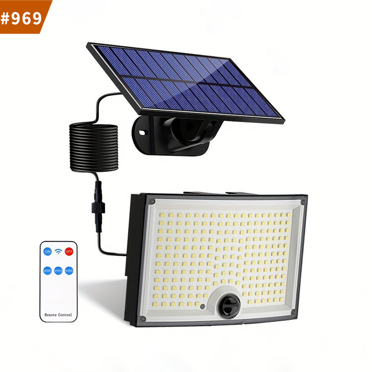 solar panel garden lights