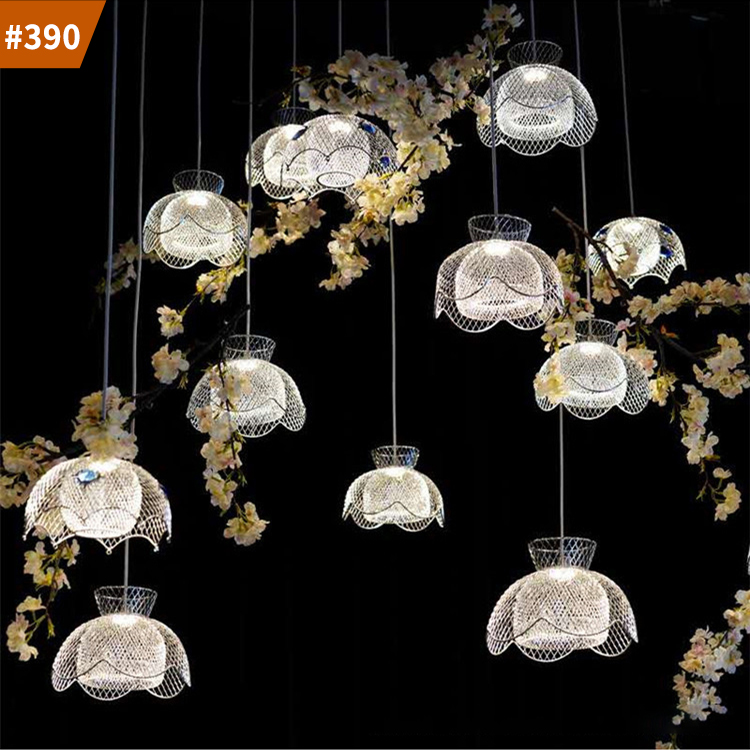 led light chandelier modern