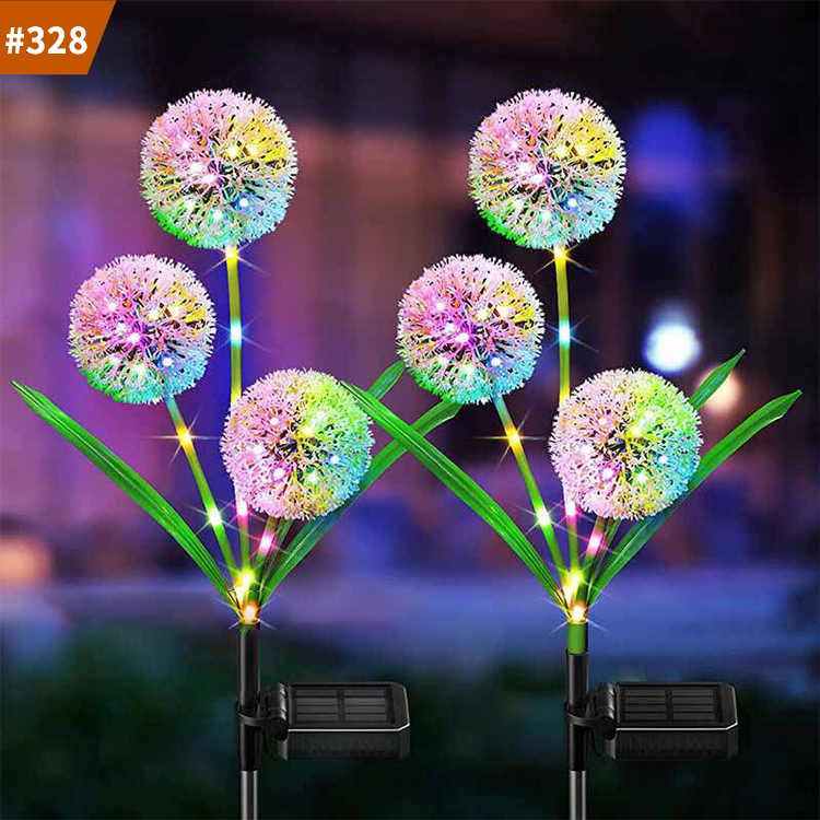 dandelion solar garden lights
