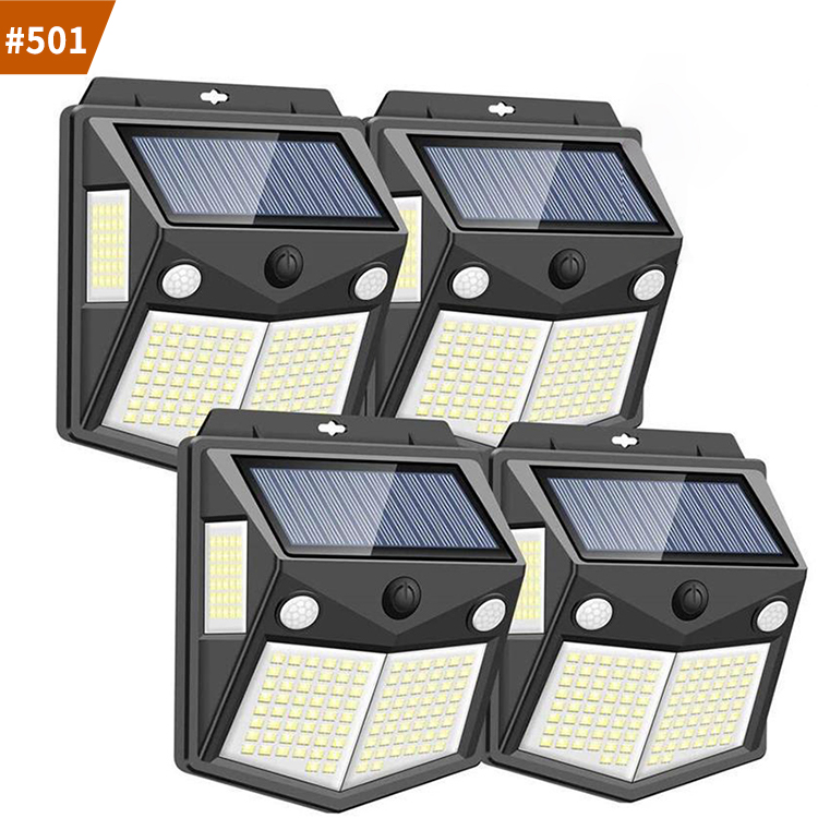 solar wall sensor light action