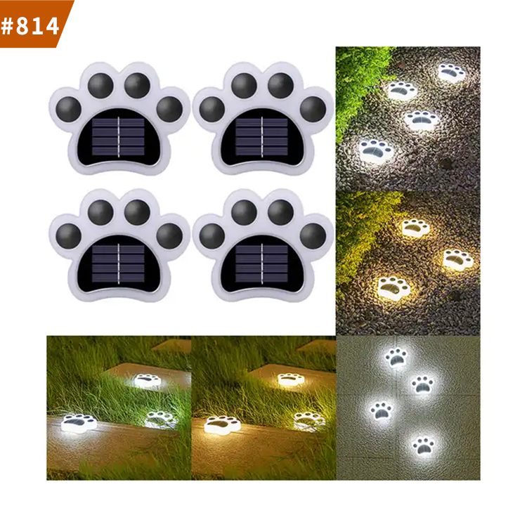solar garden lights outdoor waterproof led decor