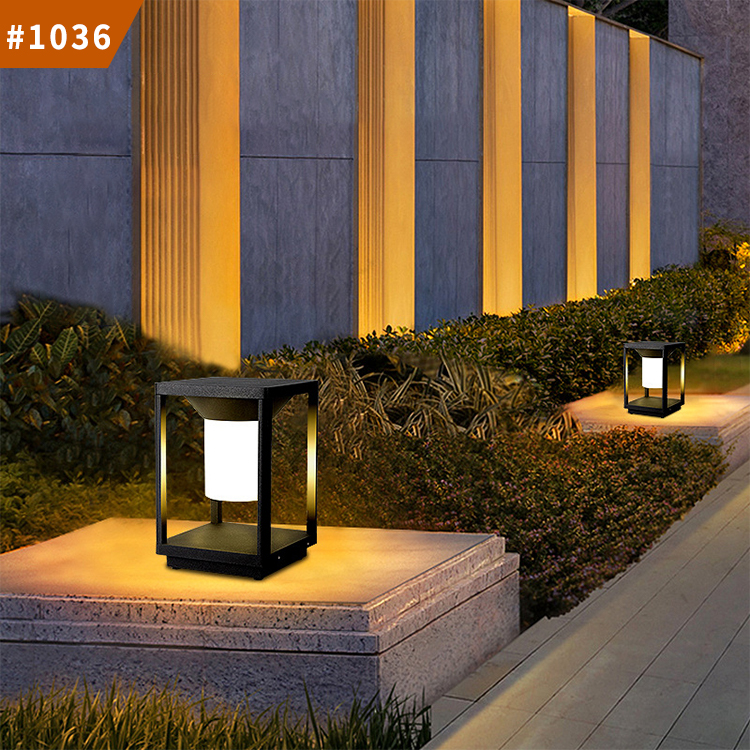 gate pillar lights lamp