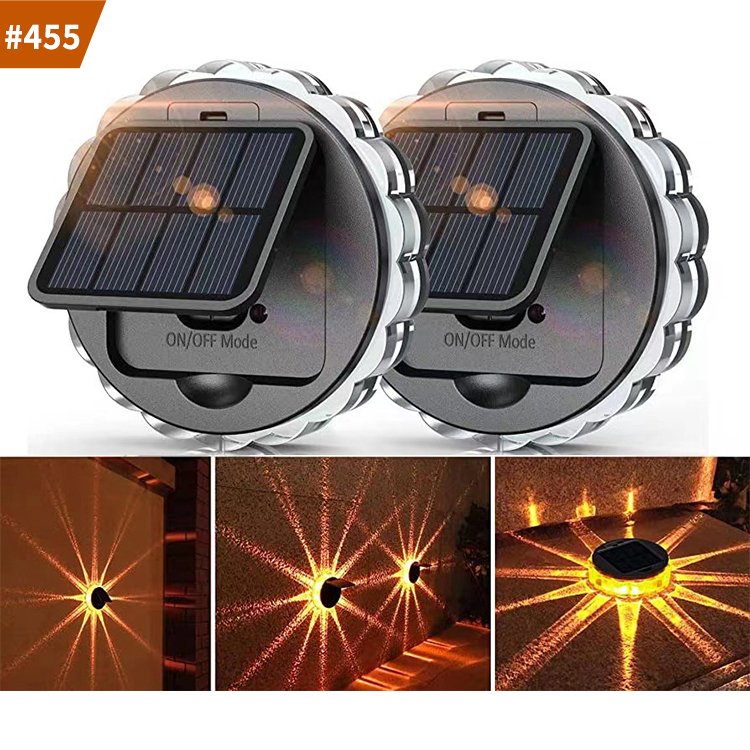 led solar wall light