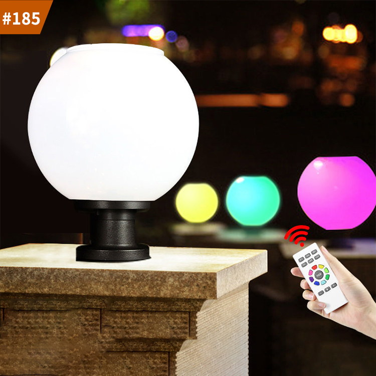 solar pillar light