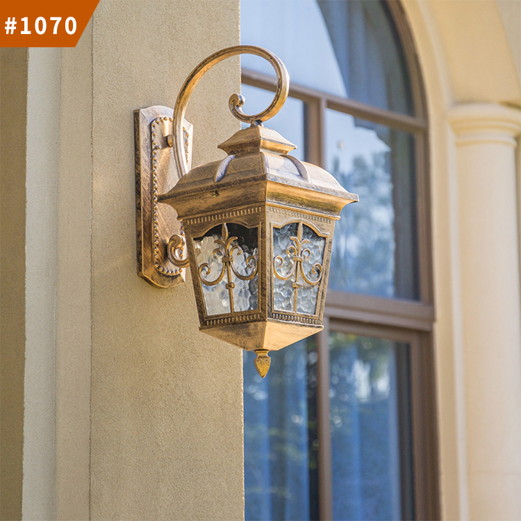 outdoor lights led wall