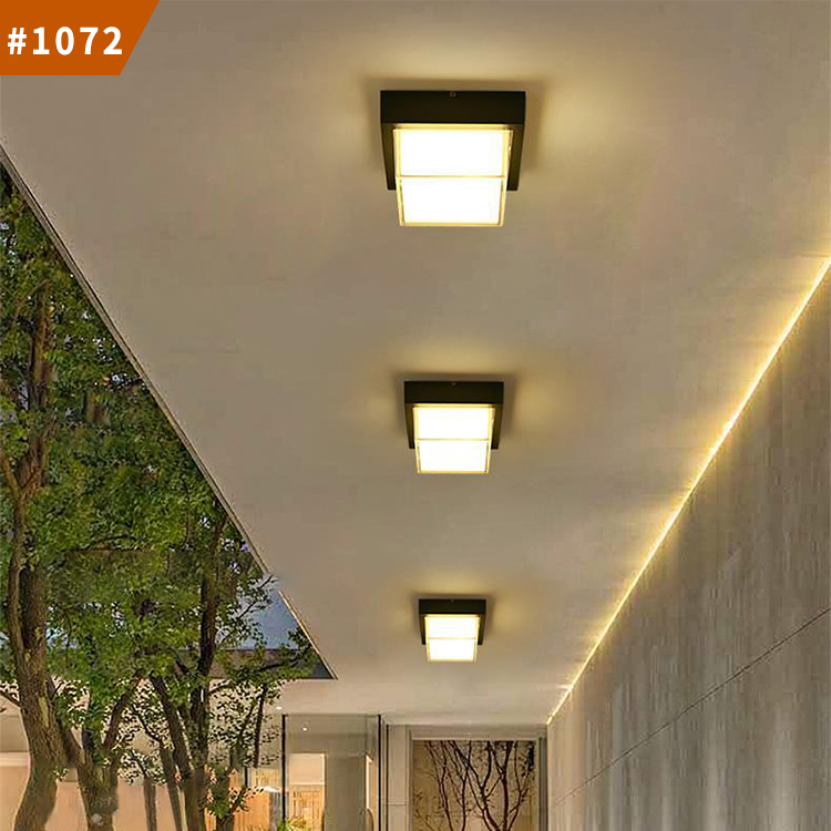outdoor decorative modern led wall lamp outdoor