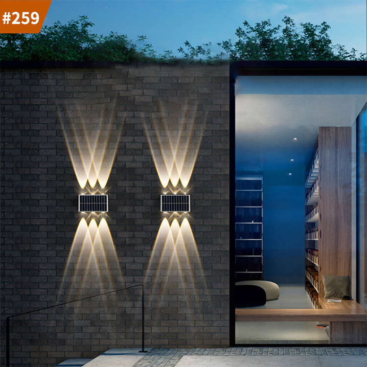 solar wall light