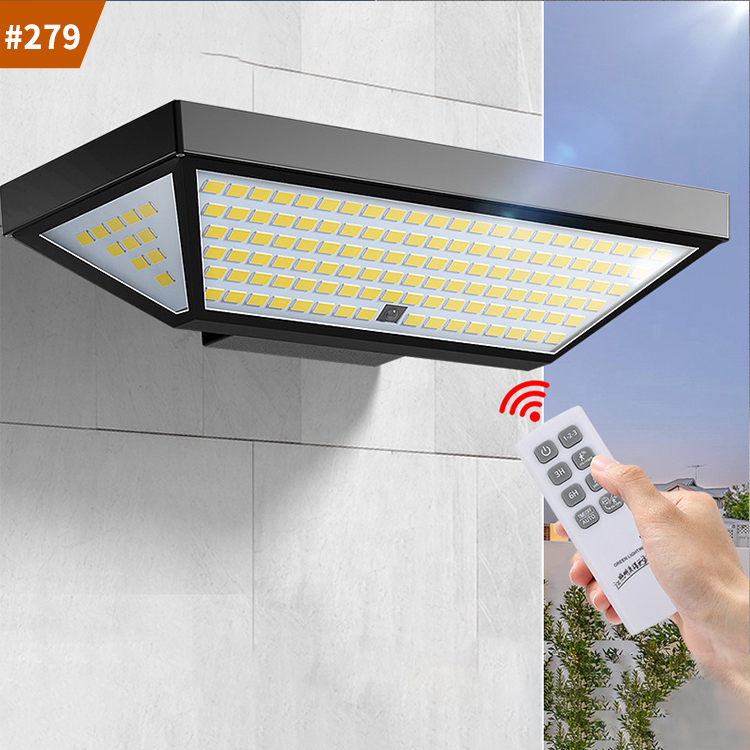 remote control solar fence light