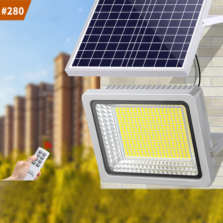 solar floodlight lamp