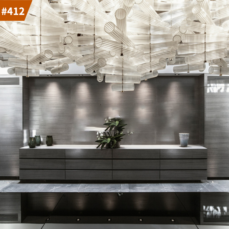 chandelier project art crystal glass hotel lobby lamps light luxury lighting