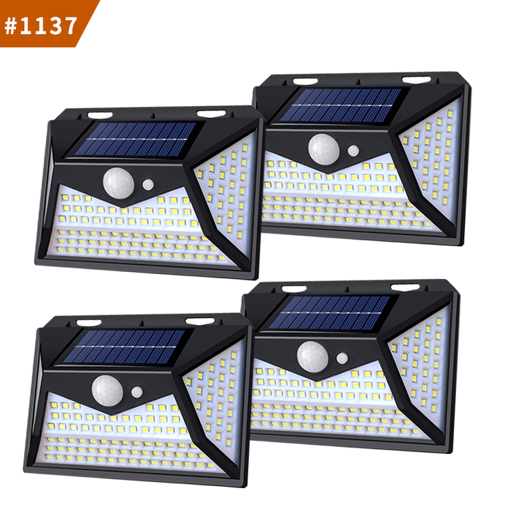 solar powered lights outside for garden fence