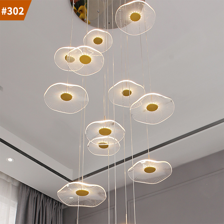 vintage plant chandelier