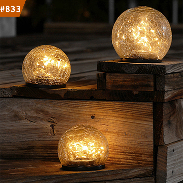 solar panel garden lights