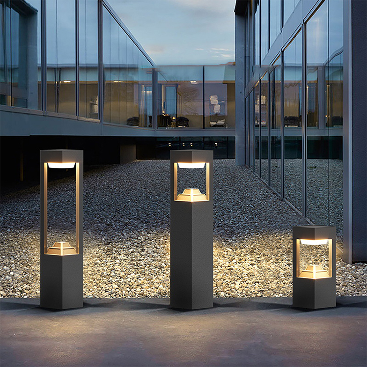 die-cast aluminum lawn lamp